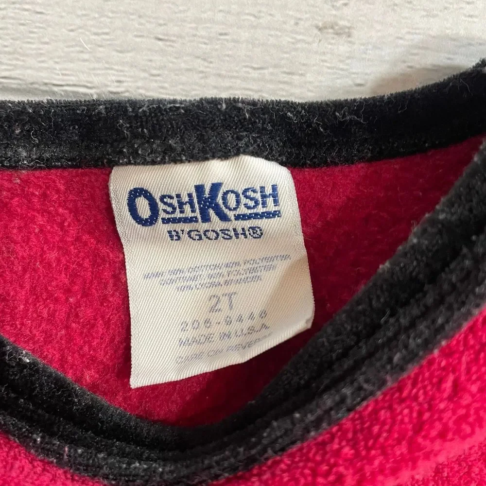 OshKosh B'Gosh vintage flower‎ sweater 2t